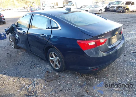 2016 Chevrolet Malibu Ls z USA, uszkodzony, nr VIN 1G1ZB5ST0GF283876